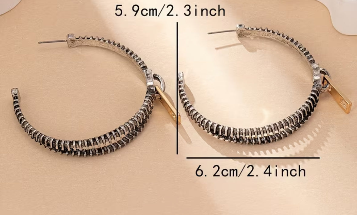 Zipper Hoops